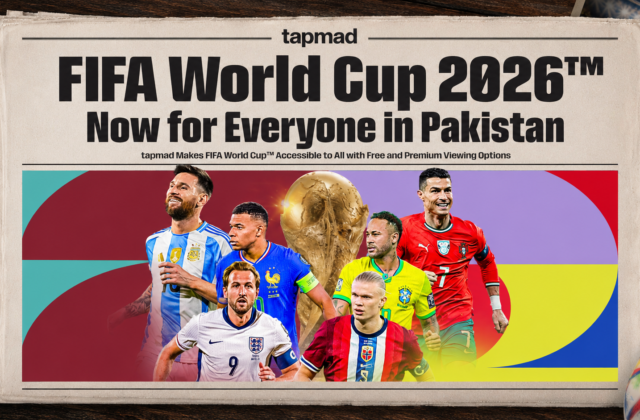 Tapmad Brings FIFA World Cup 2026 Streaming to Everyone in Pakistan With Free and Premium Viewing Options