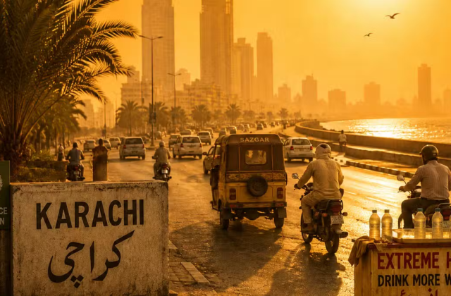 Karachi Feels Like 48°C as Humidity Intensifies Heatwave Conditions
