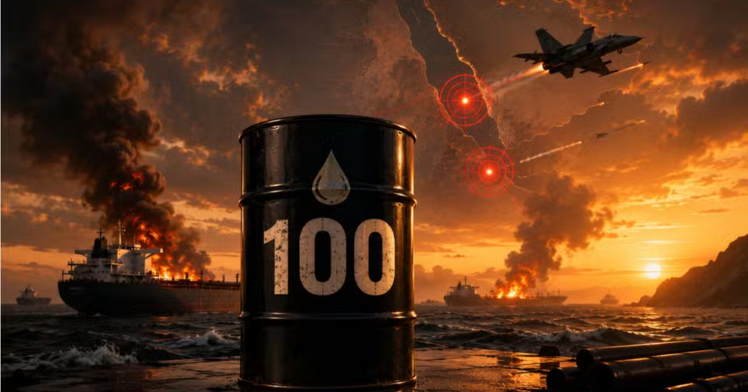 Oil Crosses $100 After Houthis Take Control of Red Sea Shipping Route