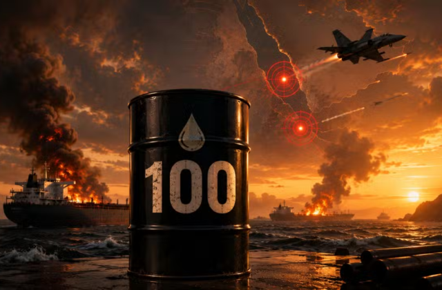 Oil Crosses $100 After Houthis Take Control of Red Sea Shipping Route