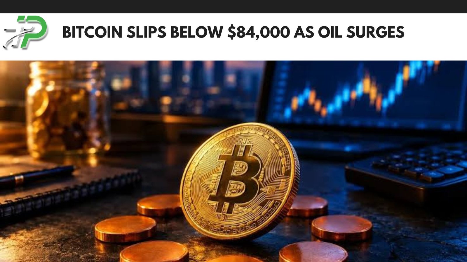 Bitcoin price falls below 84000 dollars as oil prices rise