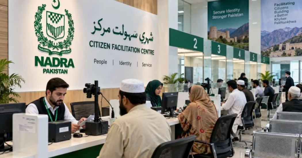 NADRA Citizen Facilitation Centres operating across Khyber Pakhtunkhwa