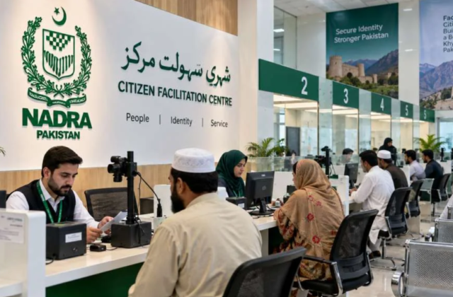 NADRA Citizen Facilitation Centres operating across Khyber Pakhtunkhwa