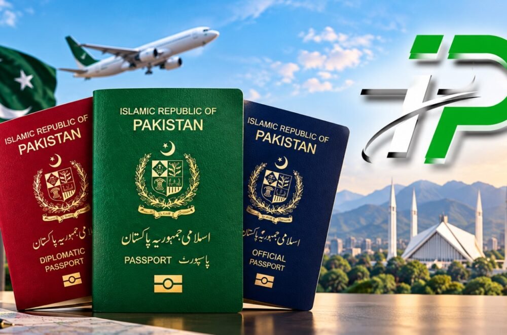 Pakistan new e-passport 2026 with NFC chip and biometric security