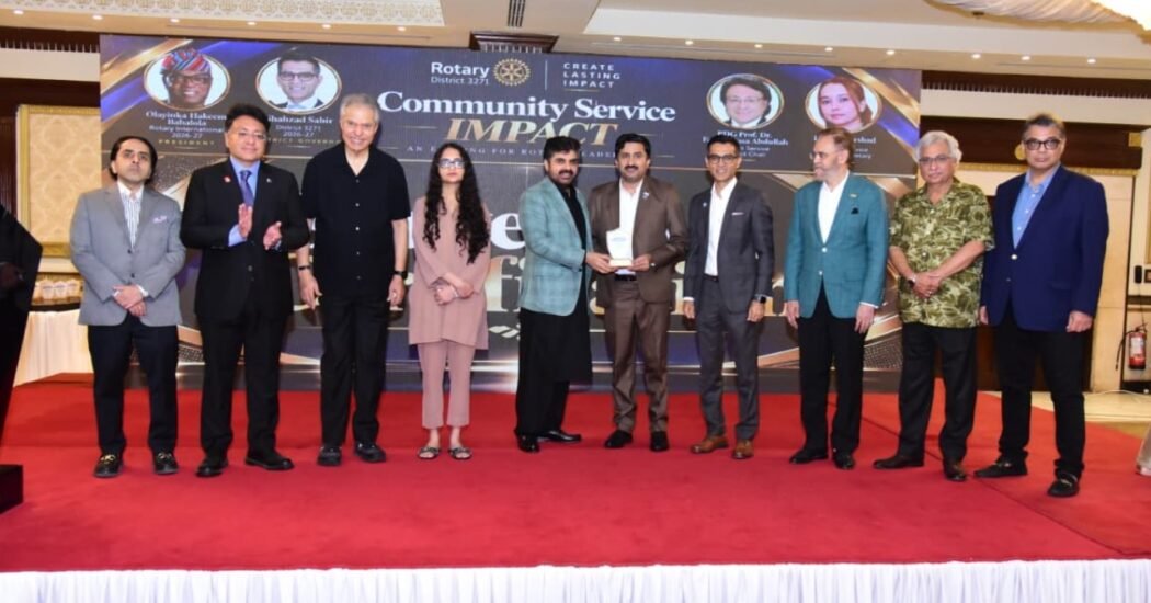 Rotary District 3271 Service Projects Seminar at Pearl Continental Karachi