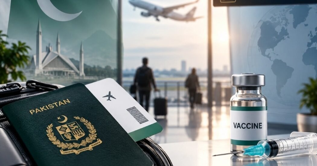 Umrah vaccination certificate requirement for Pakistan travellers 2026