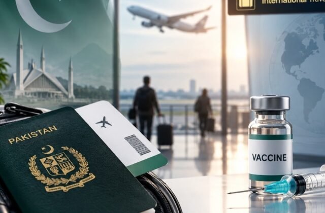Umrah vaccination certificate requirement for Pakistan travellers 2026